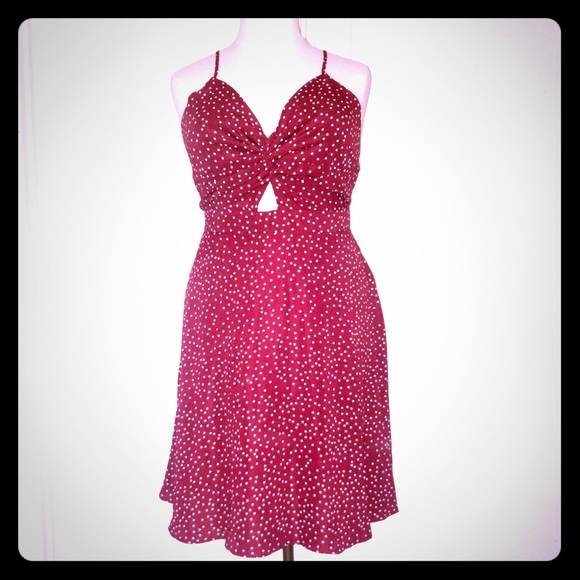 SHEIN Dresses & Skirts - Red Polka Dot Sundress